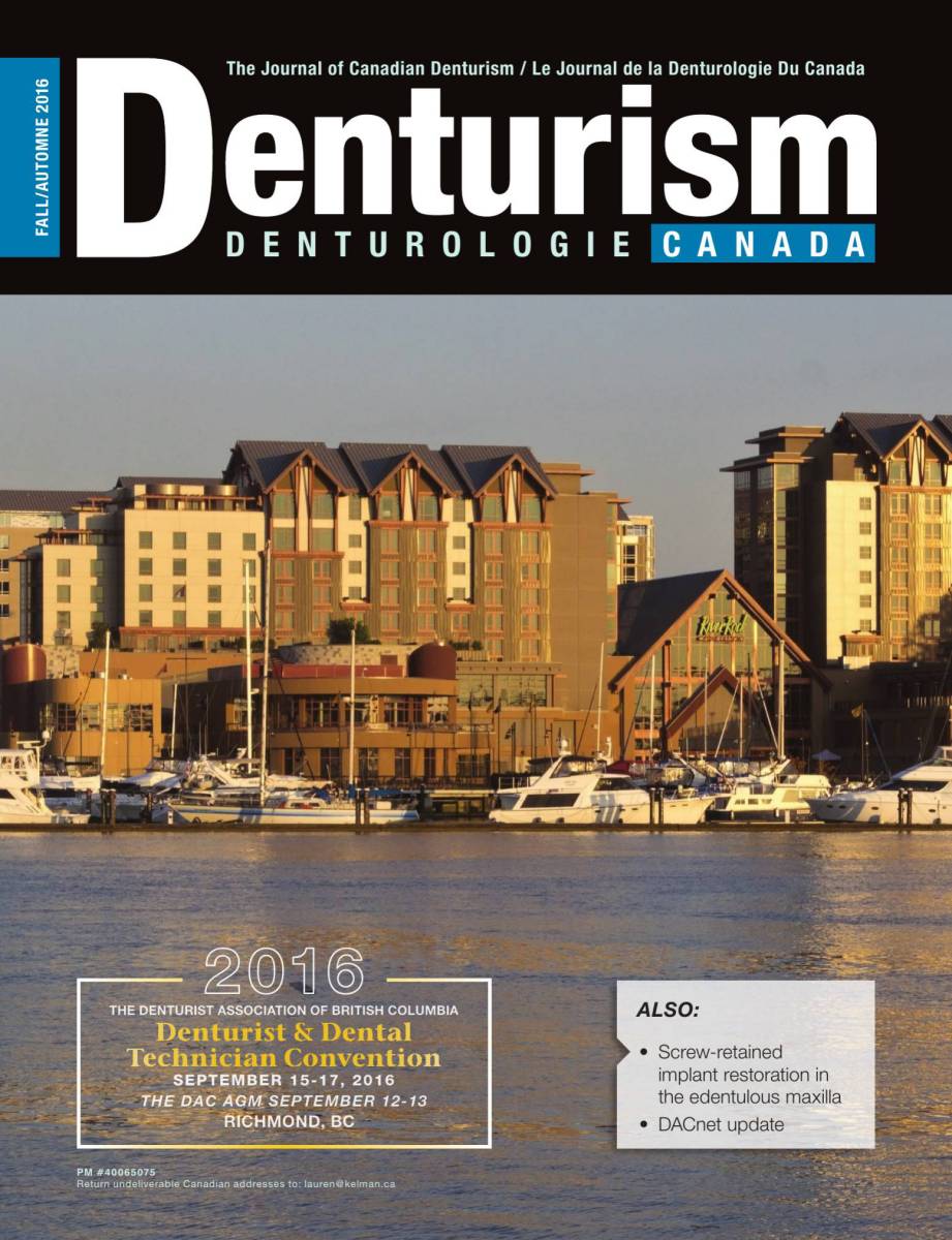 Denturism Fall 2016